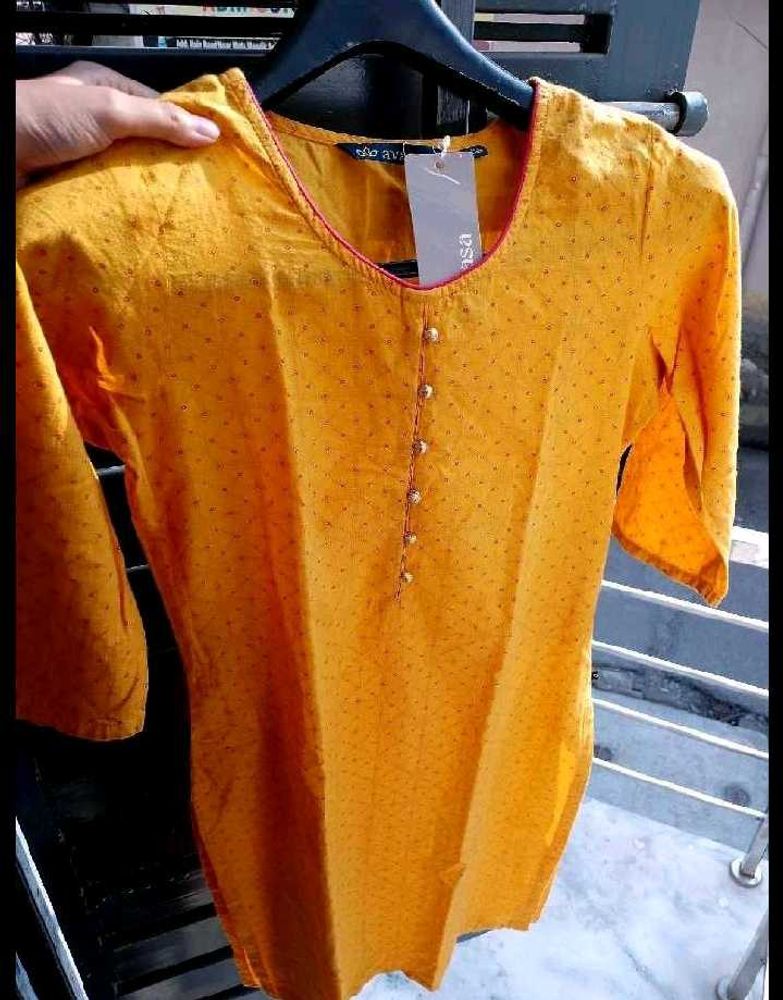 Tunic &amp;  Bandhini Kurti