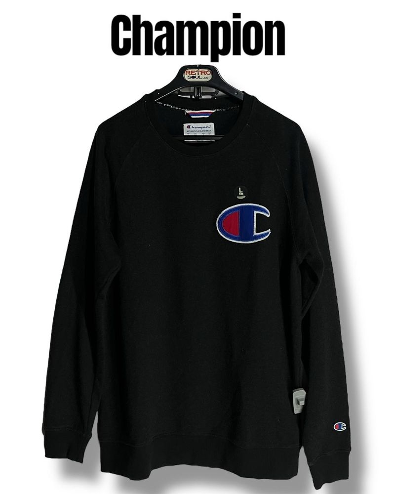 Champion Black T Shirt