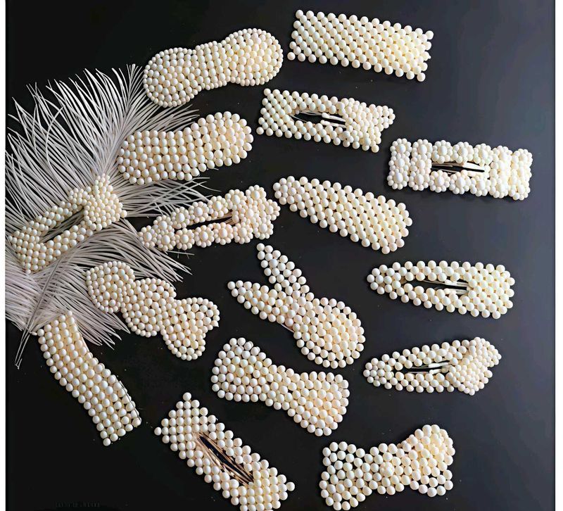 Pearl Hair Clip Set