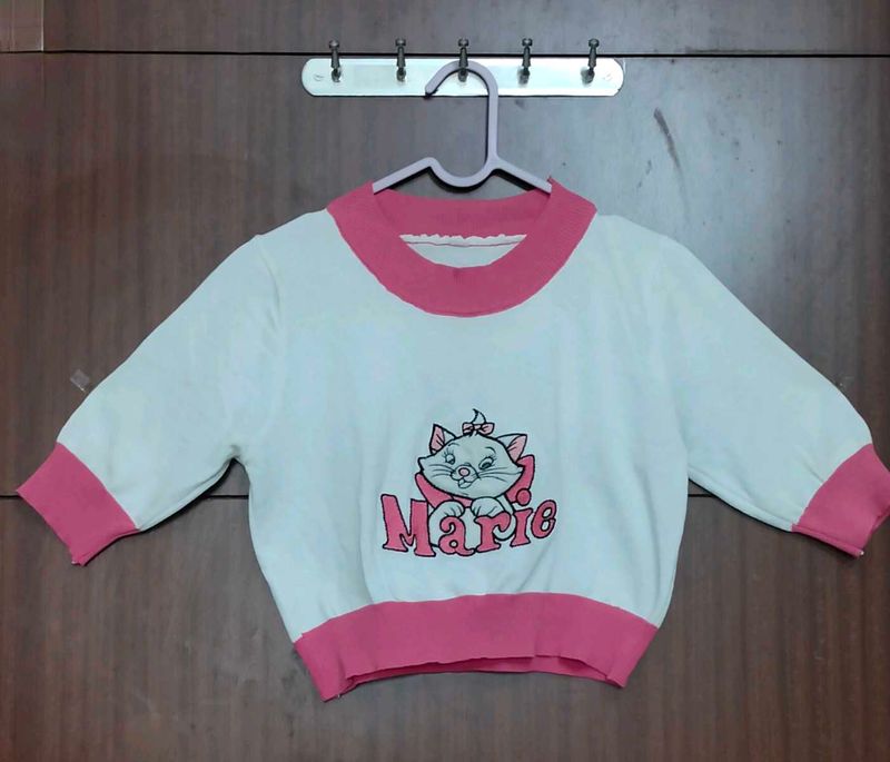 Cute Marie Cat Top