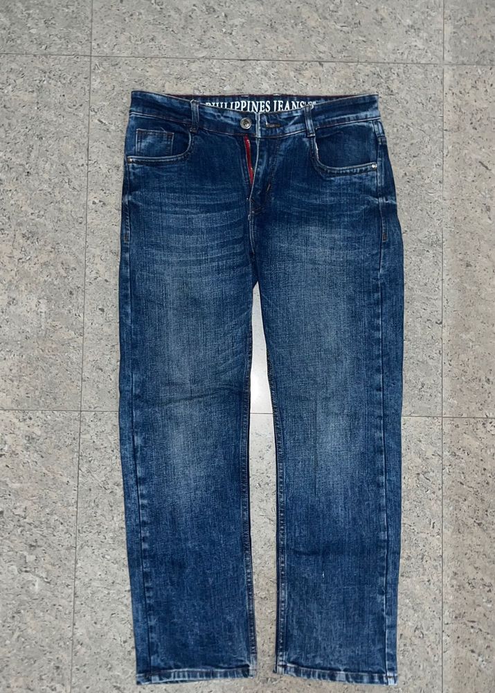 Stylish Blue Denim Jeans
