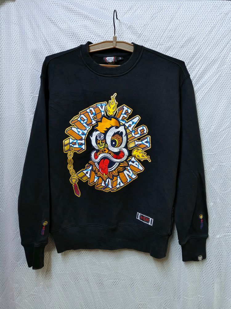 HEA By Hardly Evers Lion Dragon Sweatshirt Size S
