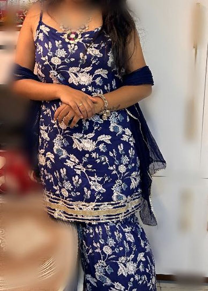 Elegant Kurta sharara Set