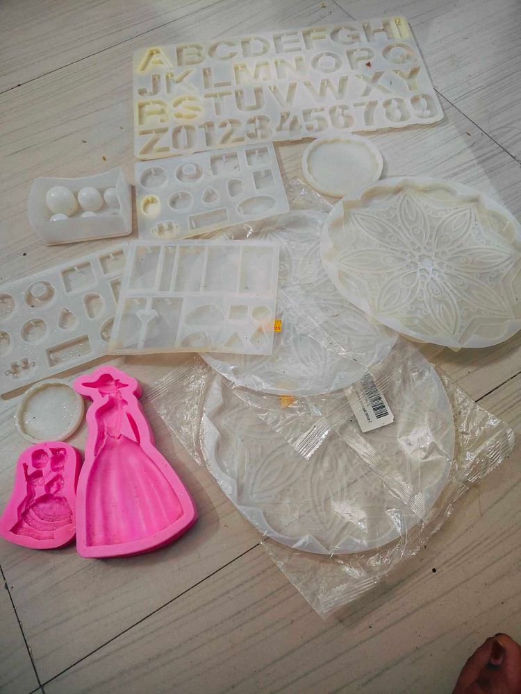 Silicone Craft Molds Bulk Lot