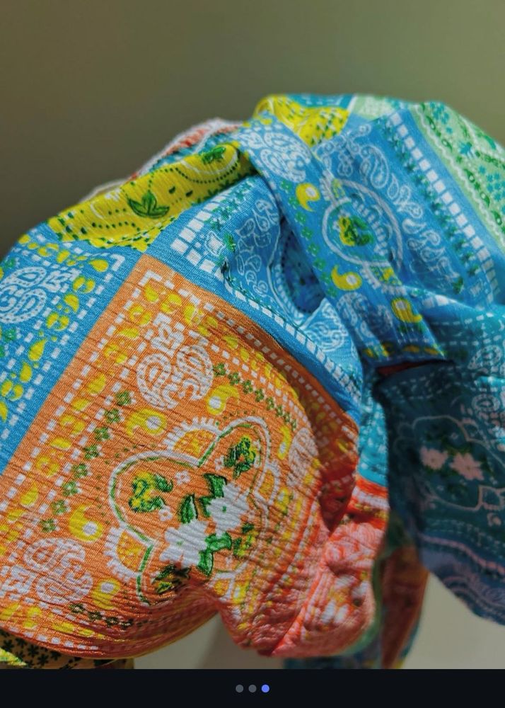 Colorful Padded Top