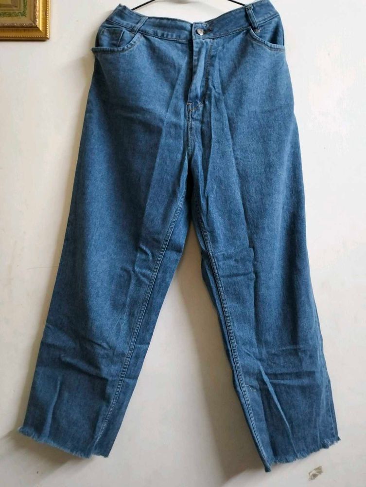 Blue Straight Fit Jeans