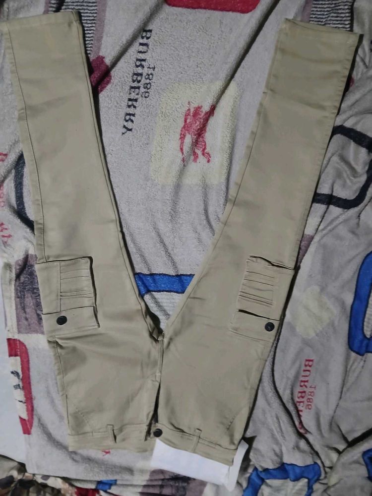 Cargo Beige Jeans