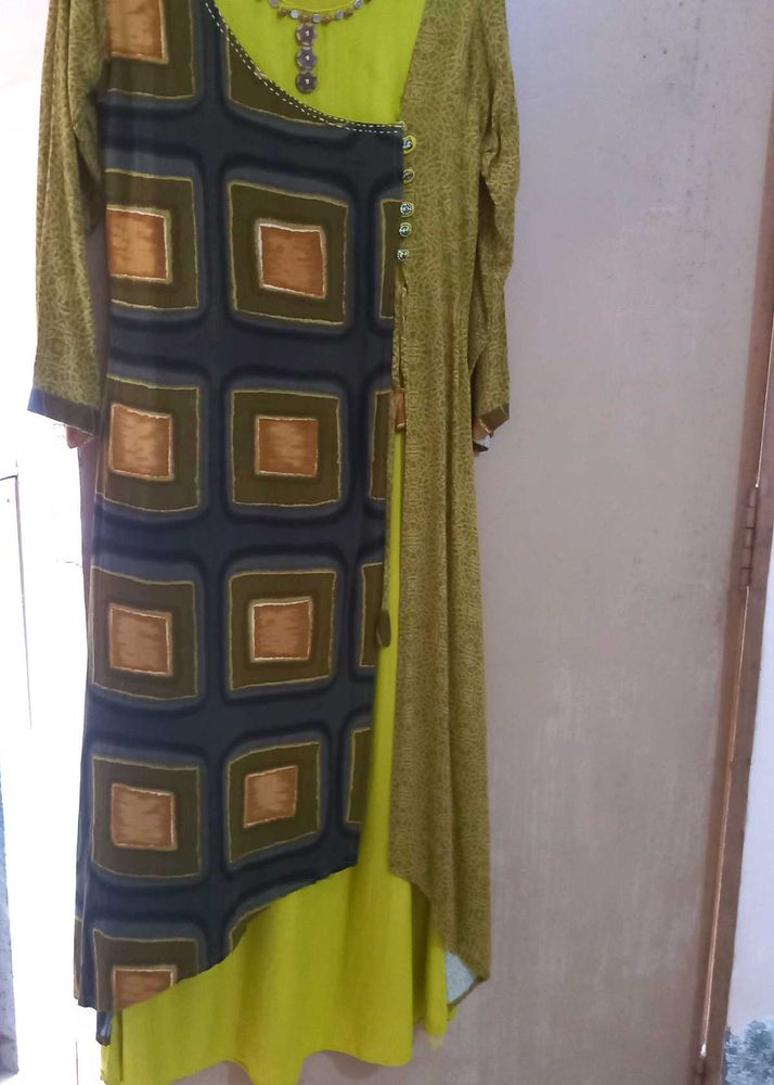 Lime Green Frock