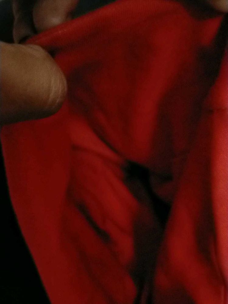 Red Fabric Topi ( CAP ) Winter