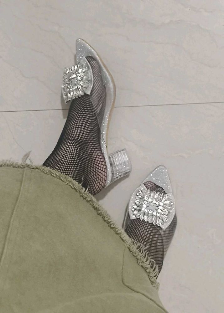 Sparkly Cinderella Heels