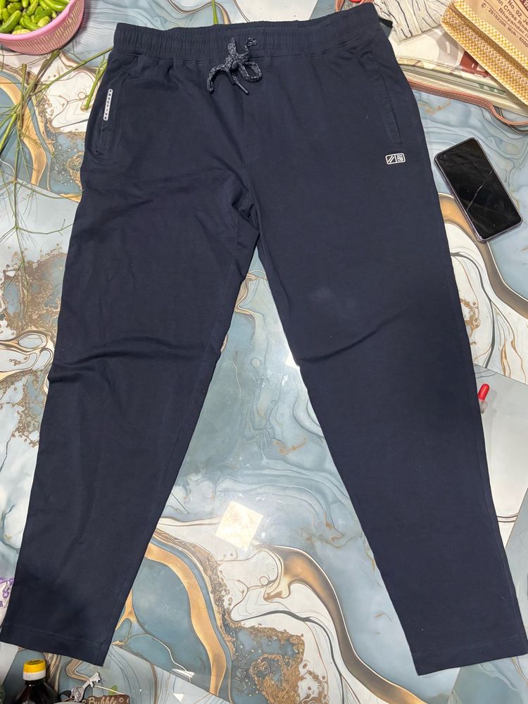 Navy Blue Track Pants