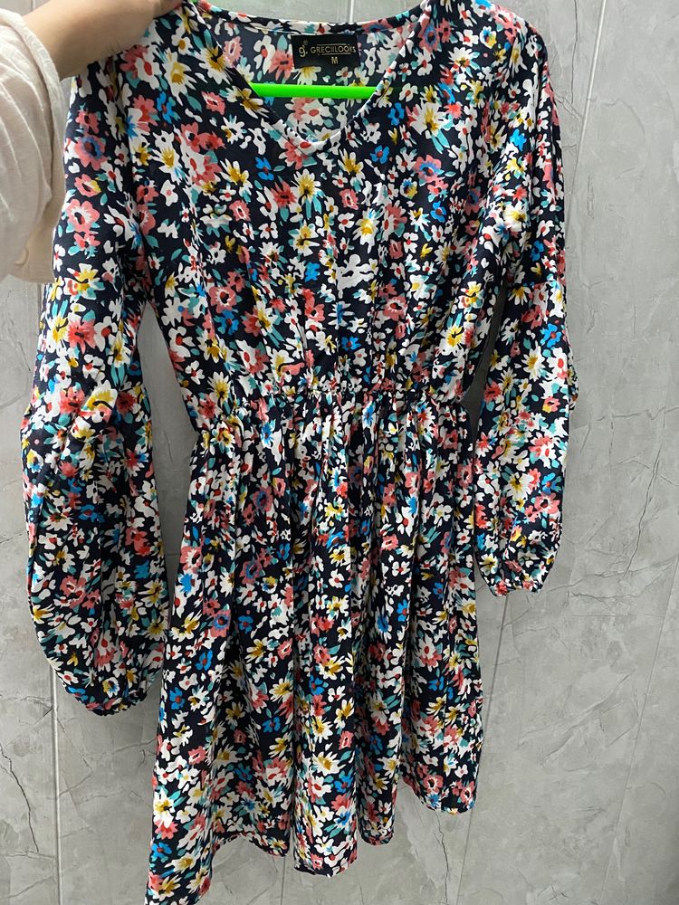 Flared Dress Multicolour