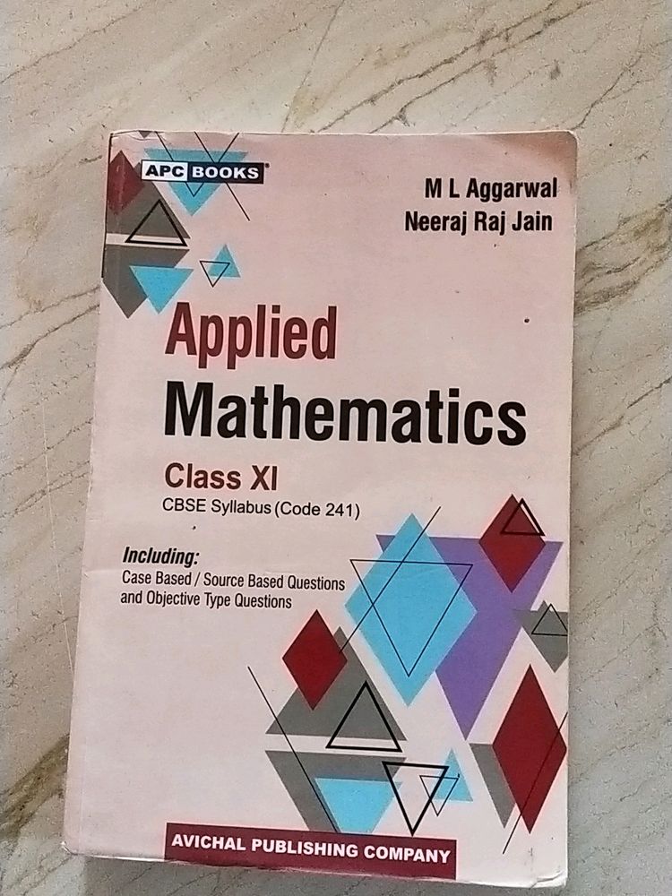 Applied Mathematics Class 11th Textbook