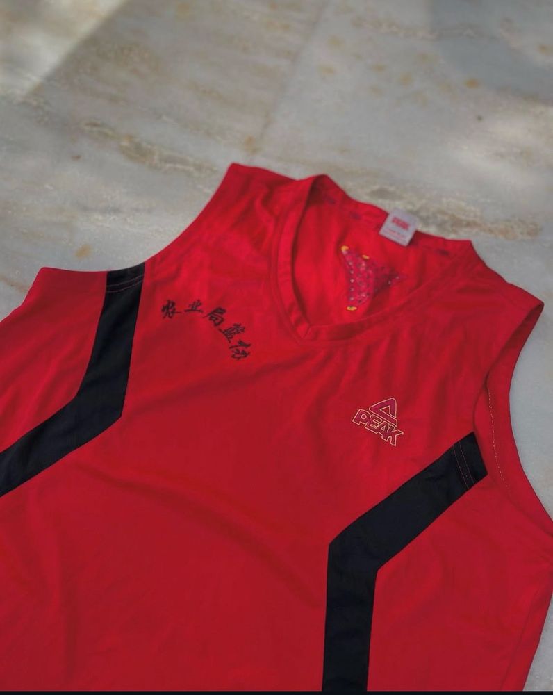 vintage Peak Basketball Vest