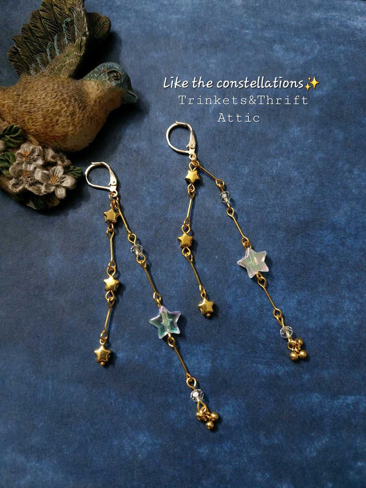 Star Dangle Earrings