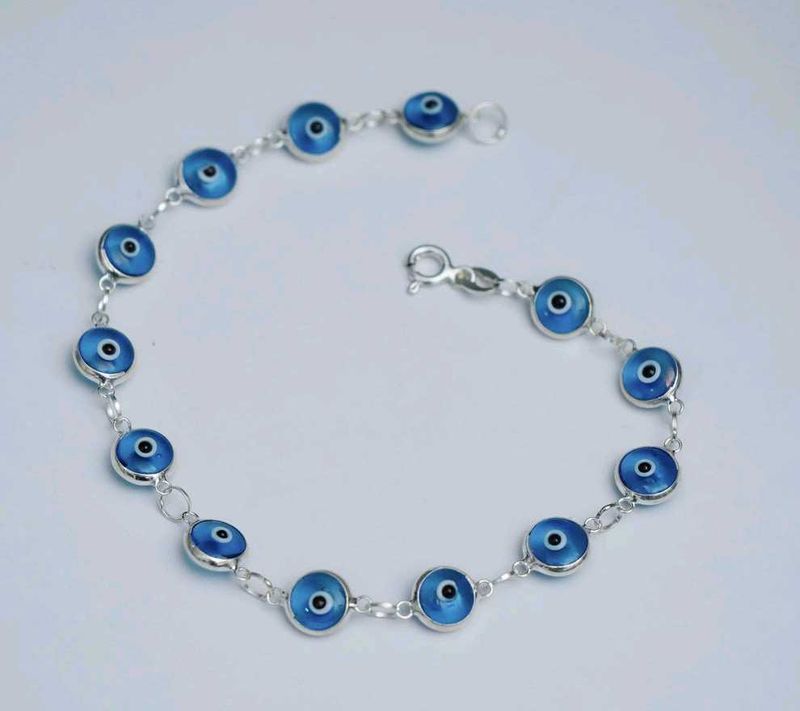 Evil Eye Braclet Pure Silver 925
