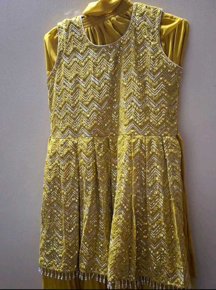 Festive Wear Sharara Suit Set