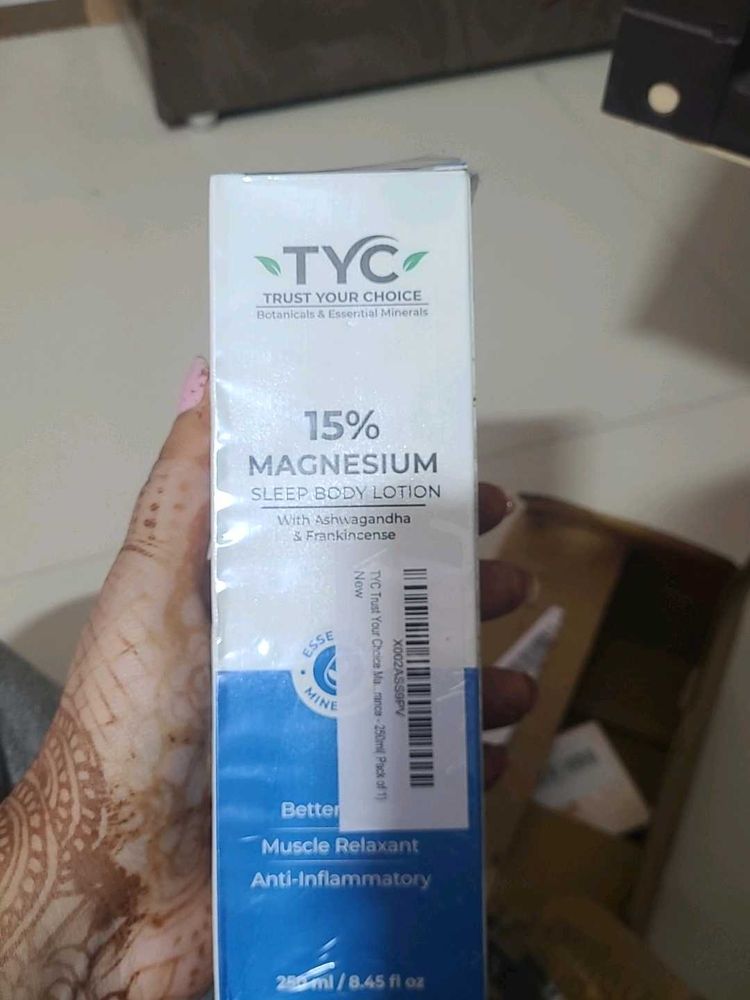 TYC Magnesium Body Lotion