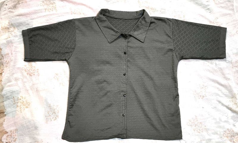 A Classy Crop Shirt