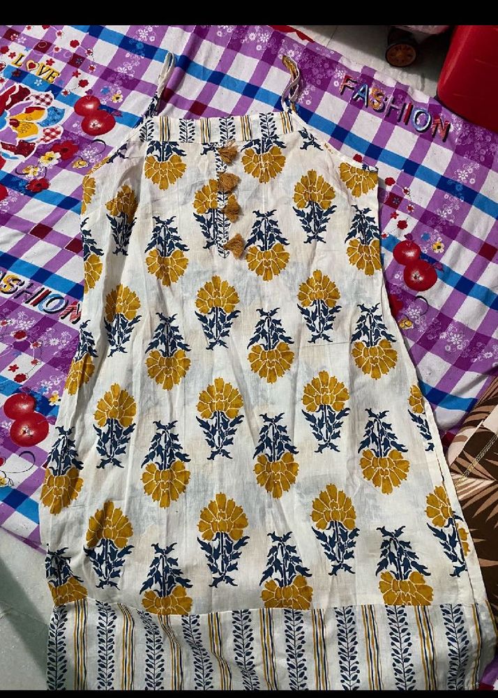 Floral Print Kurta