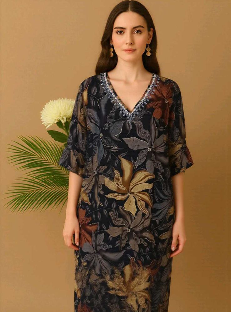 Floral Print Kurti