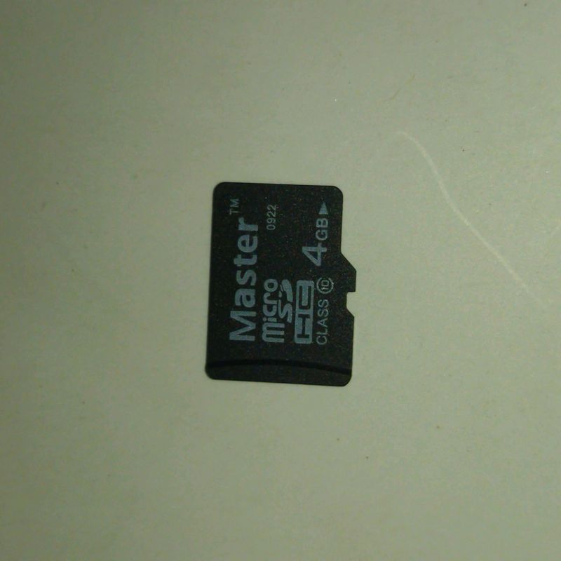 SD CARD 4GB MICRO