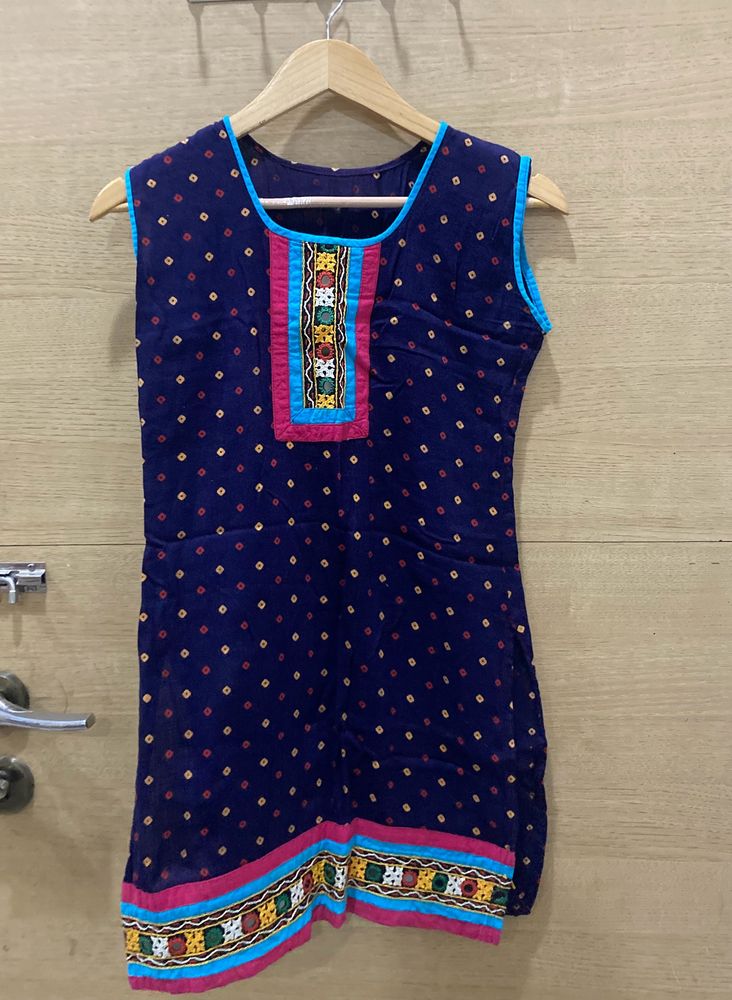 Bandhani Kurti