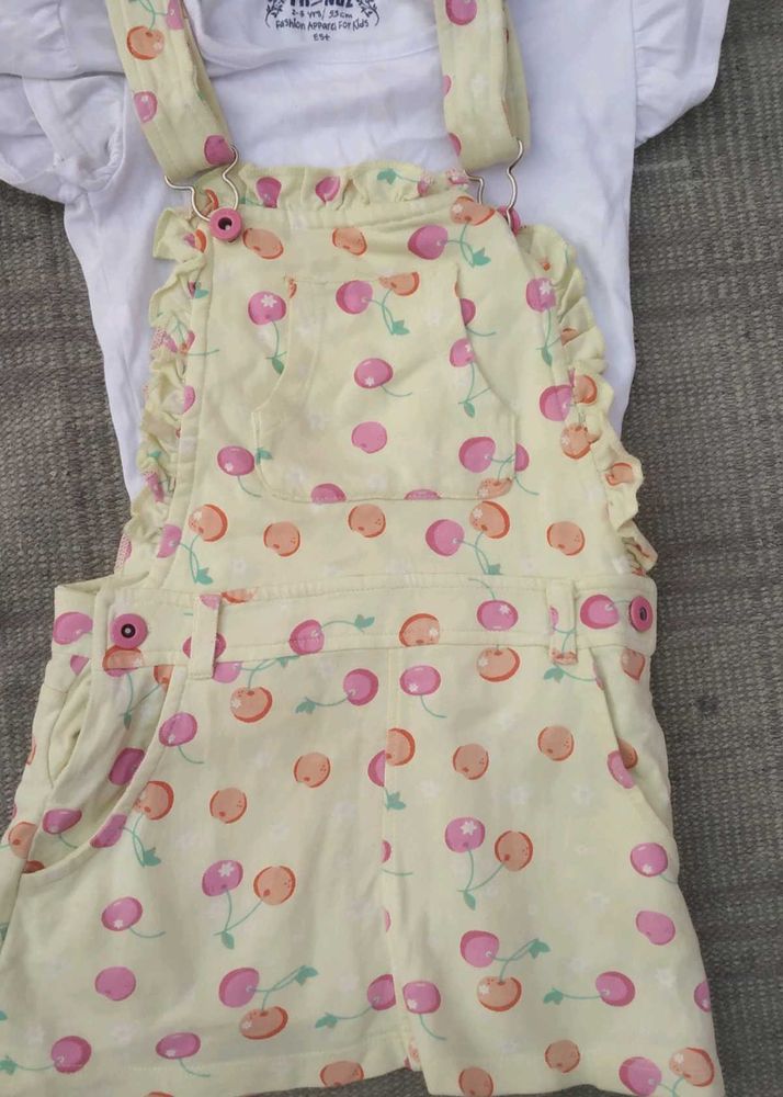 Cute Cherry Print Outfit