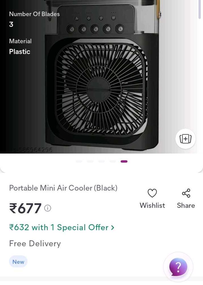 Mini Portable Cooler