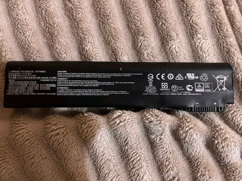 BTY- M6H laptop battery for MSI