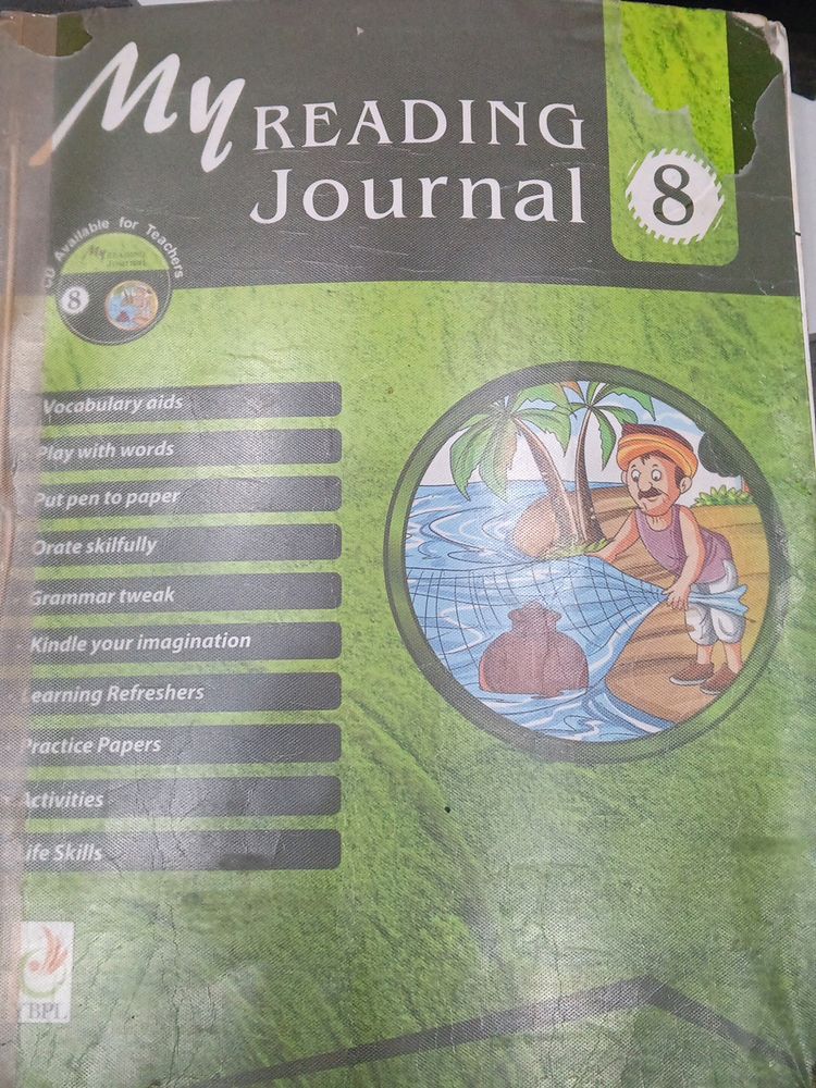 English Book Reading Journal Class VIII