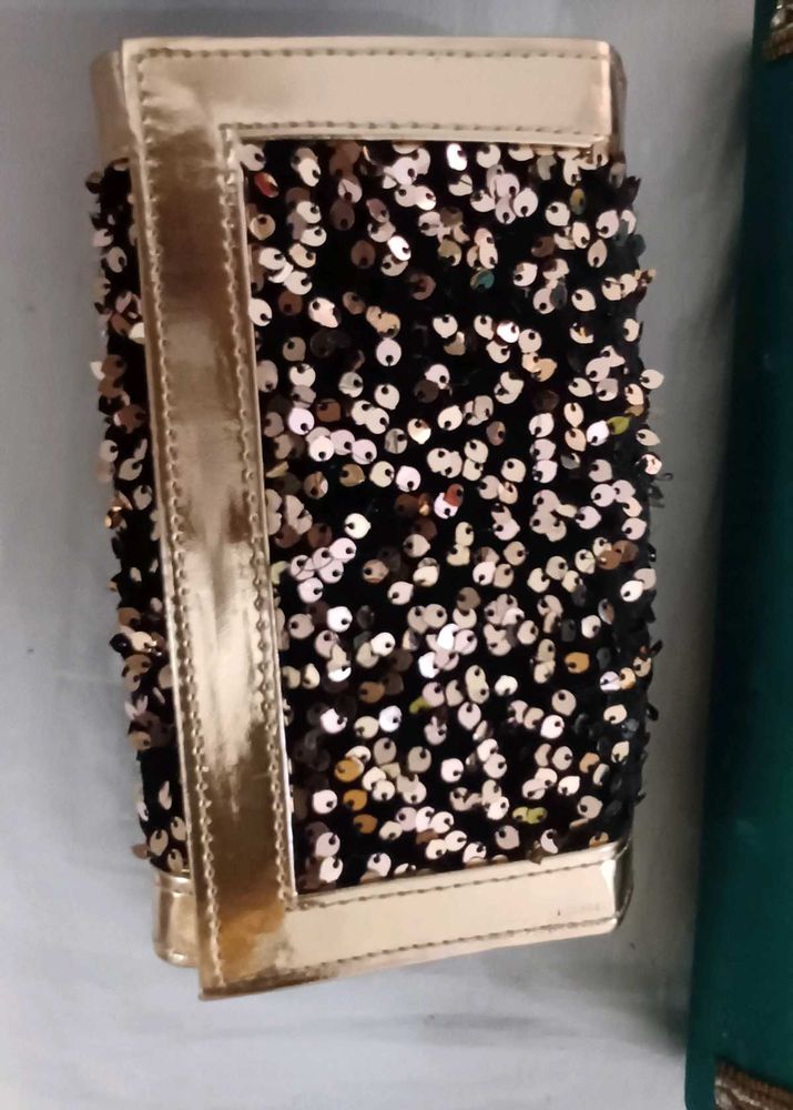 Sequined Clutch