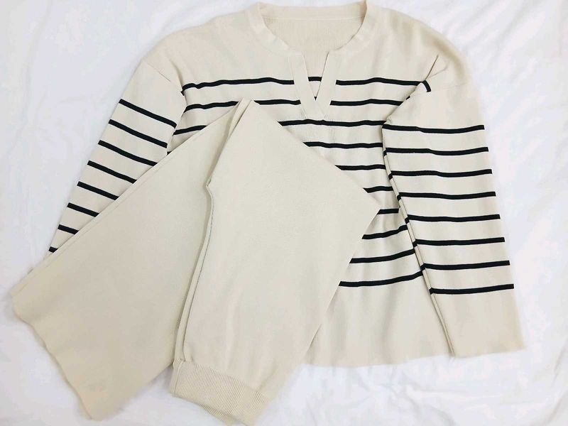 Striped Lounge Set