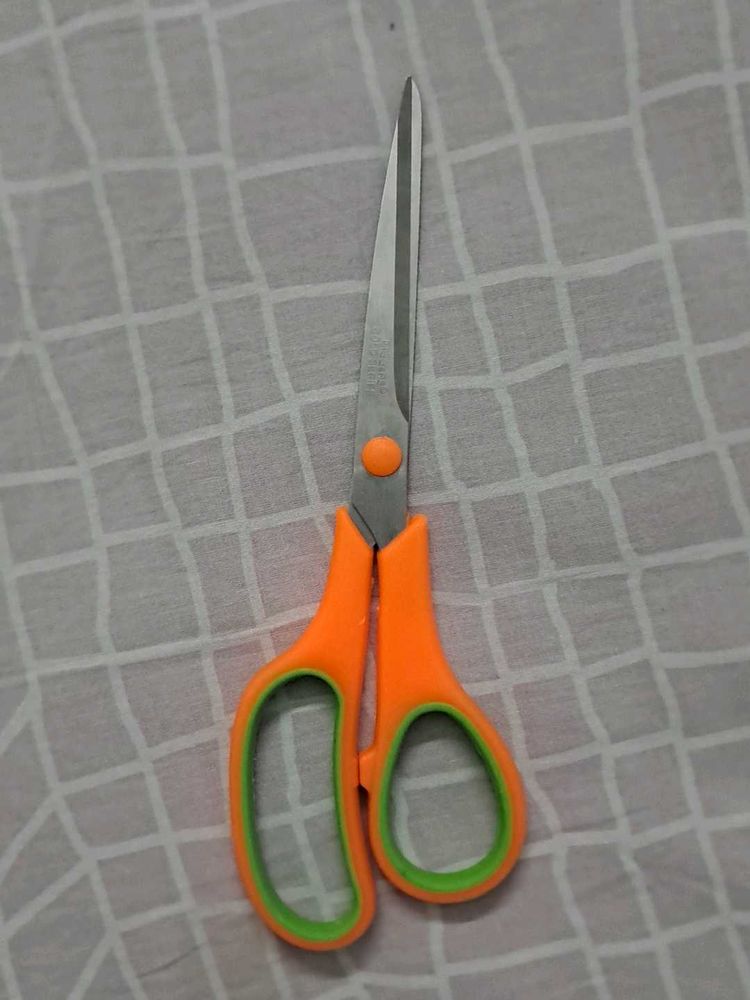 Orange Handled Scissors