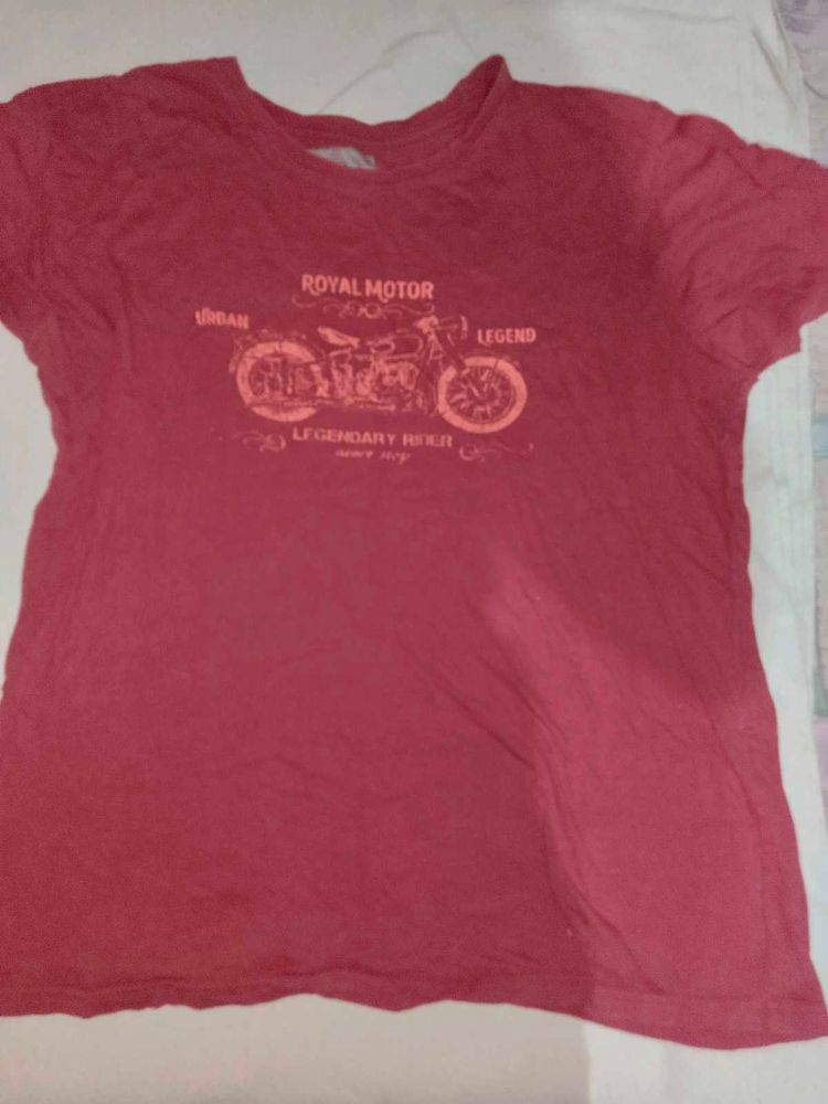 Royal Enfield Bike T Shirt For Men