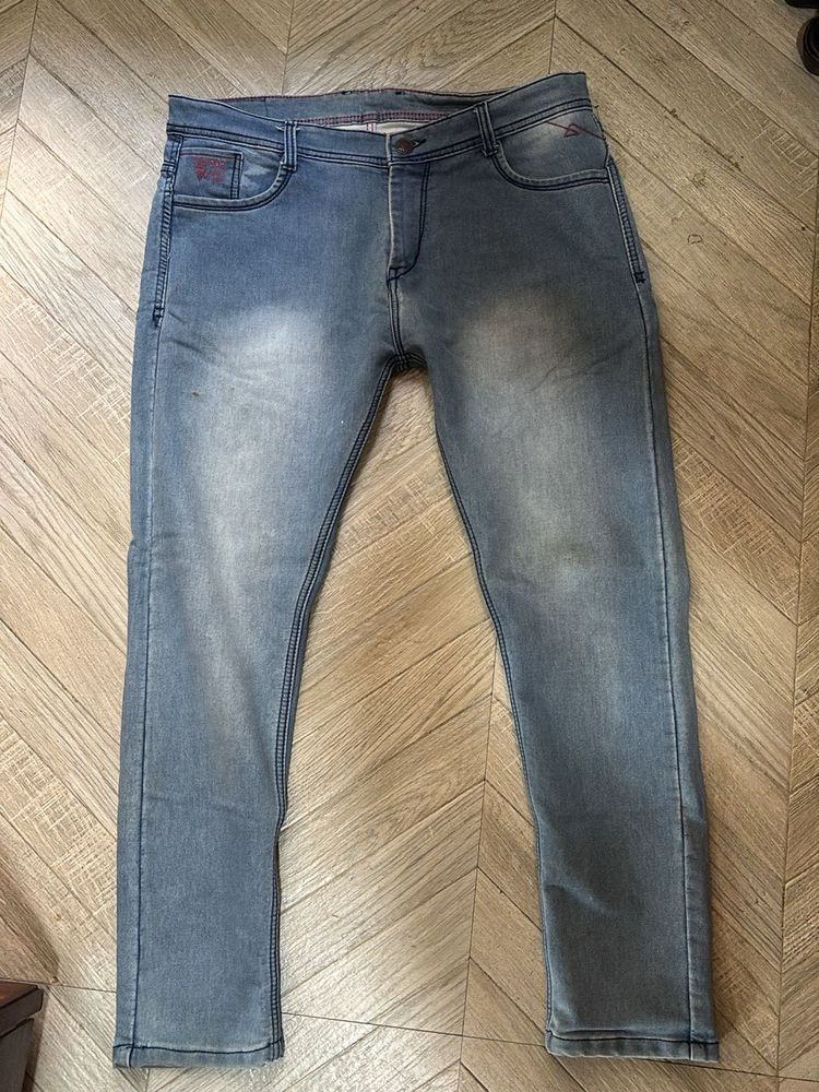 Casual Blue Denim Jeans