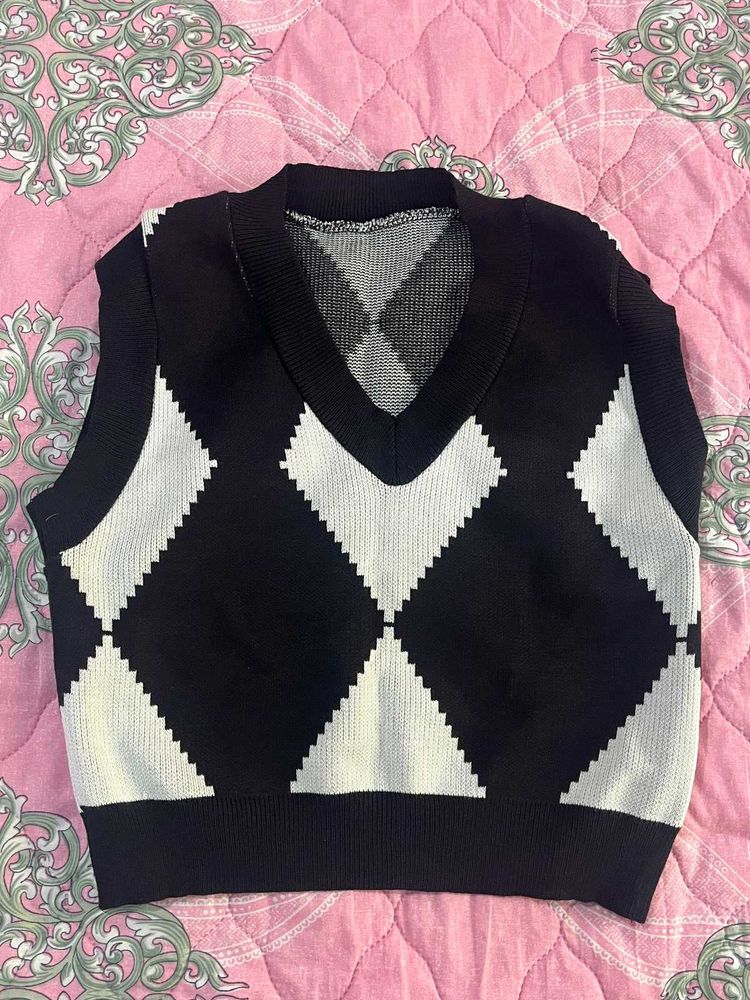 Knit Sweater Vest