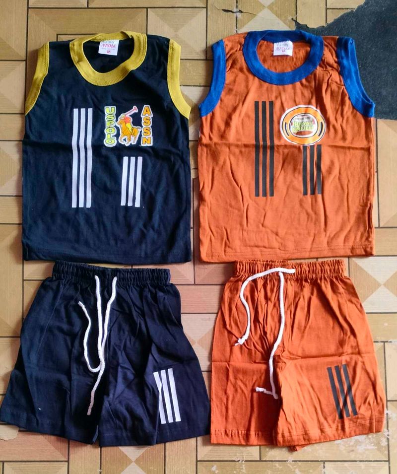 Boys Clothing Set (2 Outfits)