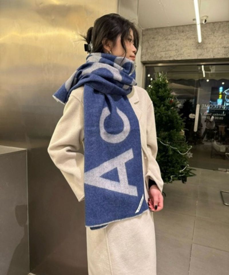 Acne Studios Logo Scarf