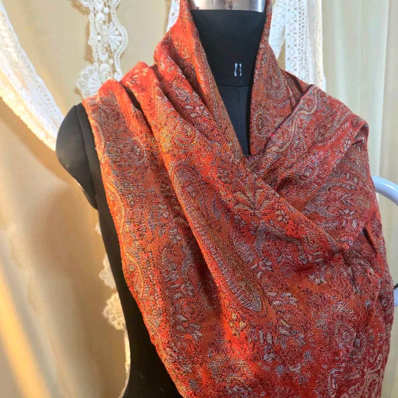 Elegant Paisley Stole
