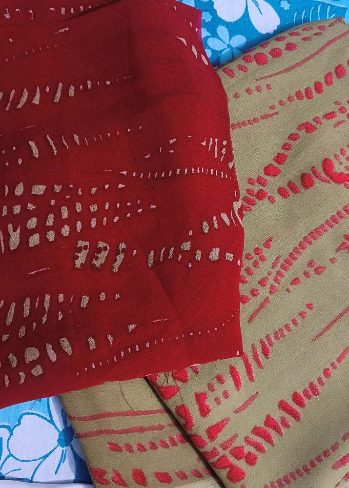 Kurti With Bottom Febric 📌offer In Profile