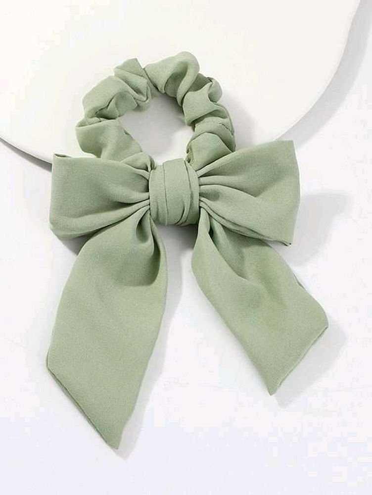 Bowknot Ponytail Hair Scrunchie