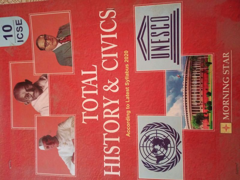 Total History &amp; Civics Book Icse Class 10