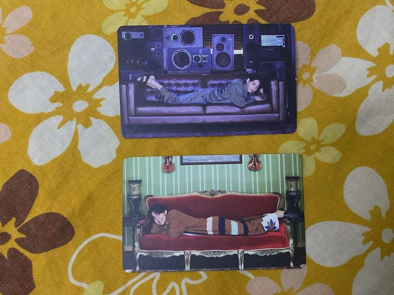 BTS V AND JK PHOTOCARDS