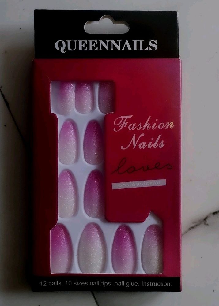 Fashion Nails Extansion With Glue