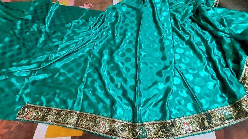 stylish Glossy saree