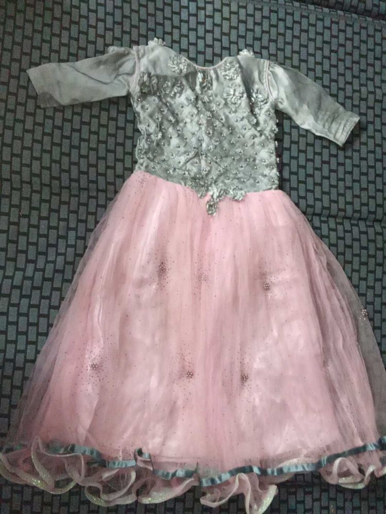 Pink &amp; Silver Party Dress