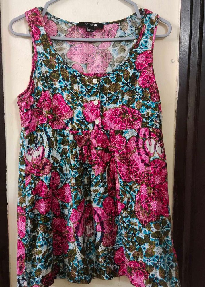 Floral Tank Top