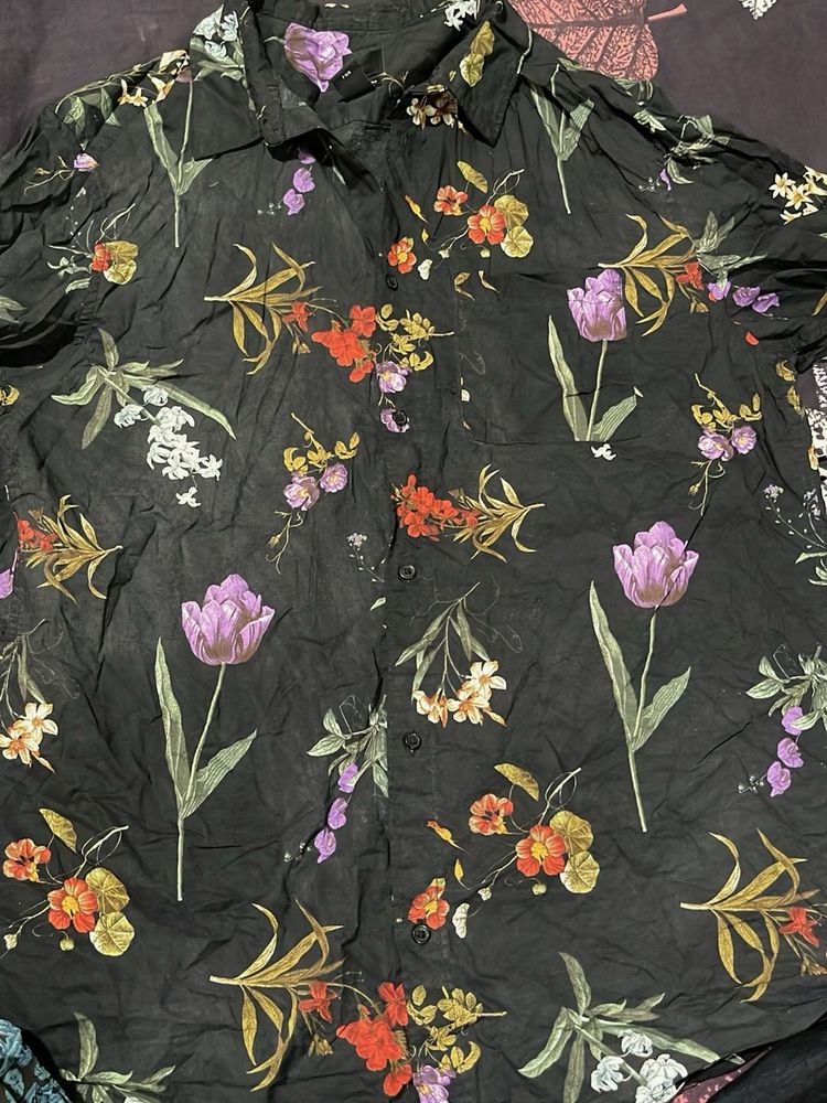 Floral Hawain Shirt