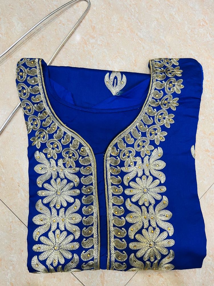 Blue Colour Kurti